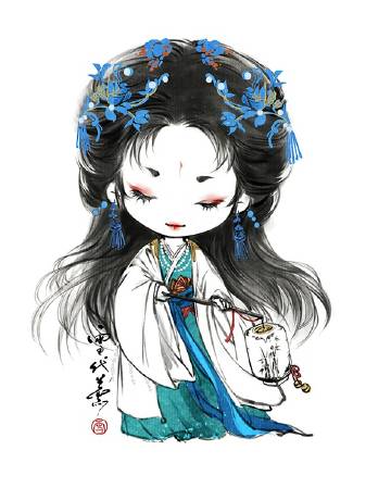 作者：雪代薰
Q版人物