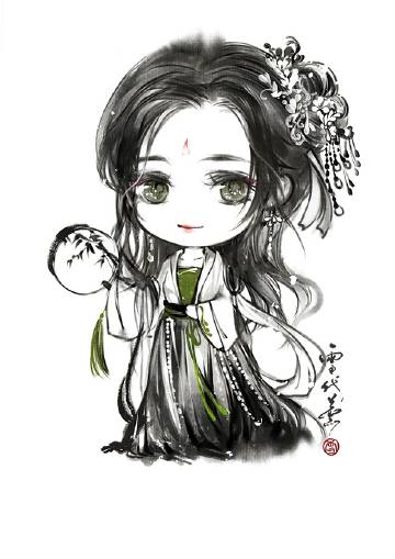 作者：雪代薰
Q版人物