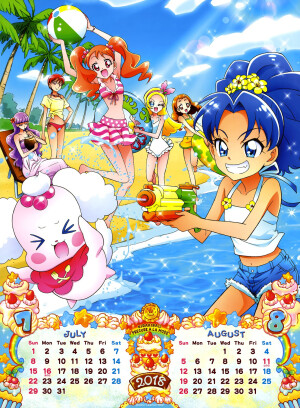 光之美少女   海报 扫图 动漫 官方