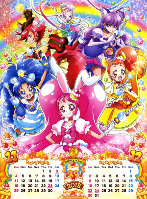 光之美少女   海报 扫图 动漫 官方