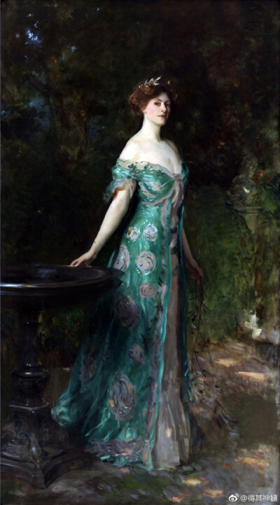 萨金特的贵族肖像画。约翰·辛格·萨金特John Singer Sargent(1856—1925)美国画家。生于意大利佛罗伦萨。 1874年在卡罗律斯—迪朗的巴黎画室学画，受印象派影响。1879年去西班牙研究委拉斯开兹的作品。1884年沙龙展览…