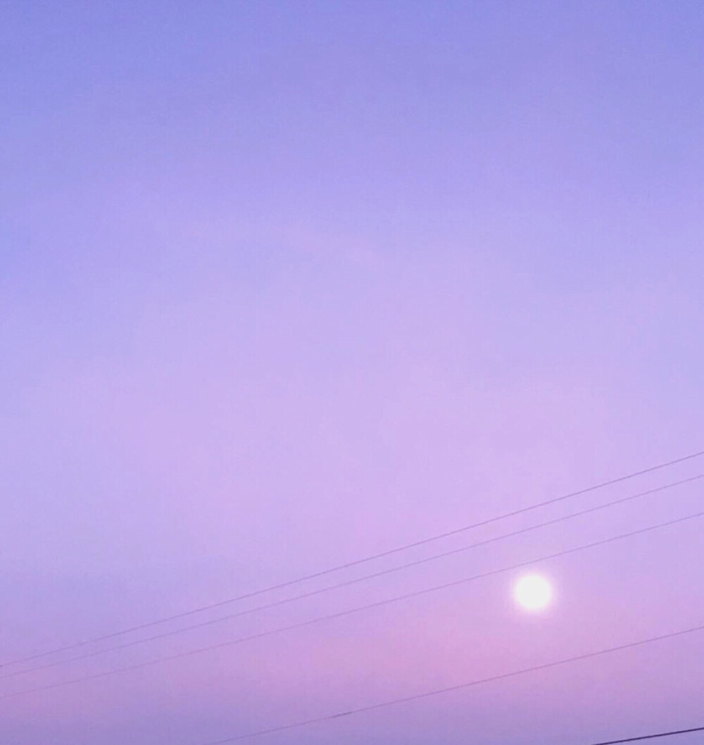 背景 粉色 紫色 天空 少女心 方块图 月亮