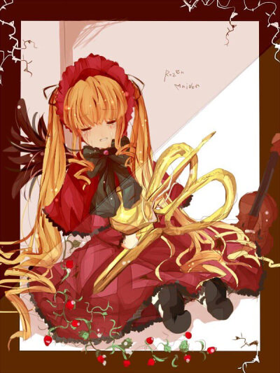 蔷薇少女薔薇少女ローゼンメイデン Rozen Maiden [水銀燈/金糸雀/翠星石/蒼星石/真紅/雛莓/雪華綺晶]