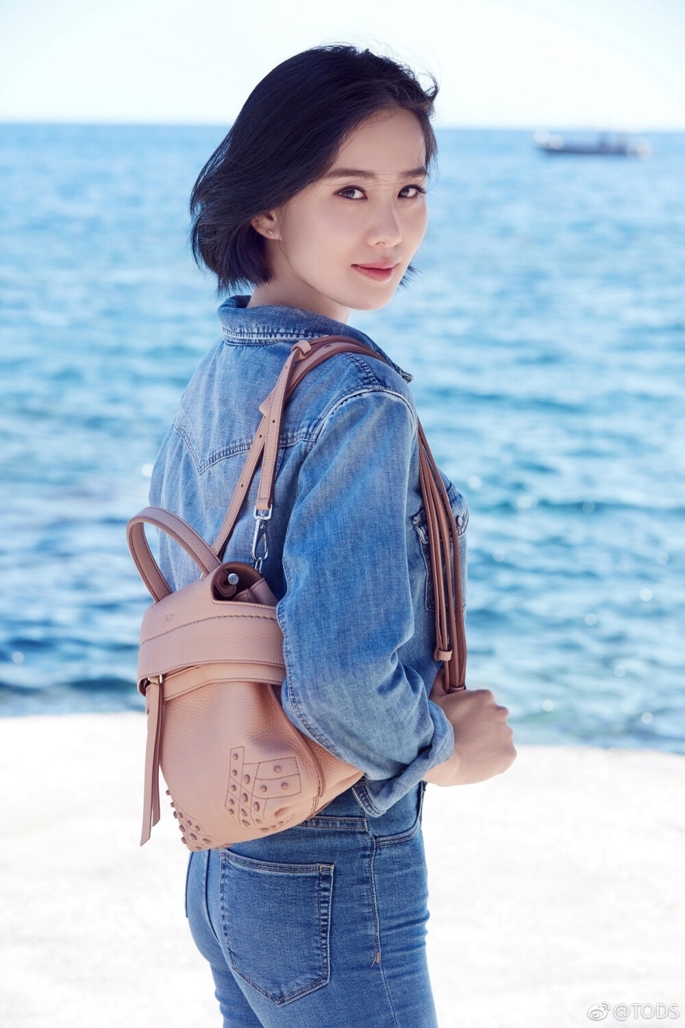 2017TOD‘S品牌大使广告大片：刘诗诗(我们小姐姐偷偷跑去意大利给我们惊喜，清爽夏季的正确打开方法✧(≖ ◡ ≖✿)）