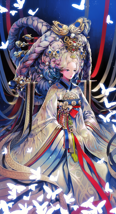 The Empress 绘师：CKYM 本作品pixiv id= 52703658