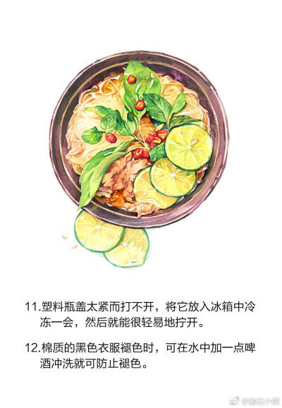 美食绘画