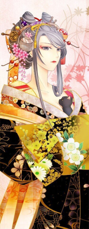 和风花魁柄 堆糖 美图壁纸兴趣社区