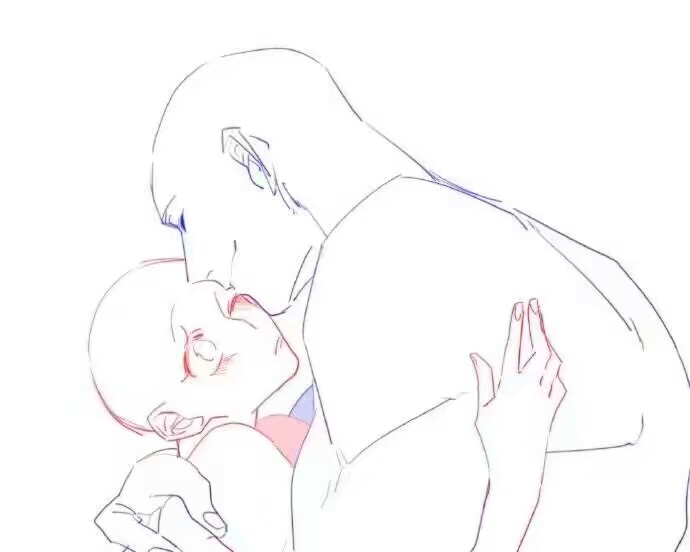 人体亲密动作素材