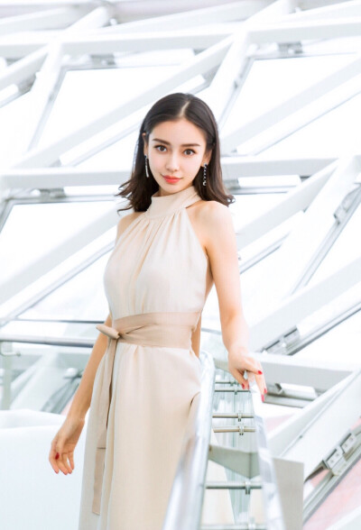 angelababy 世界城市日推广活动仪式