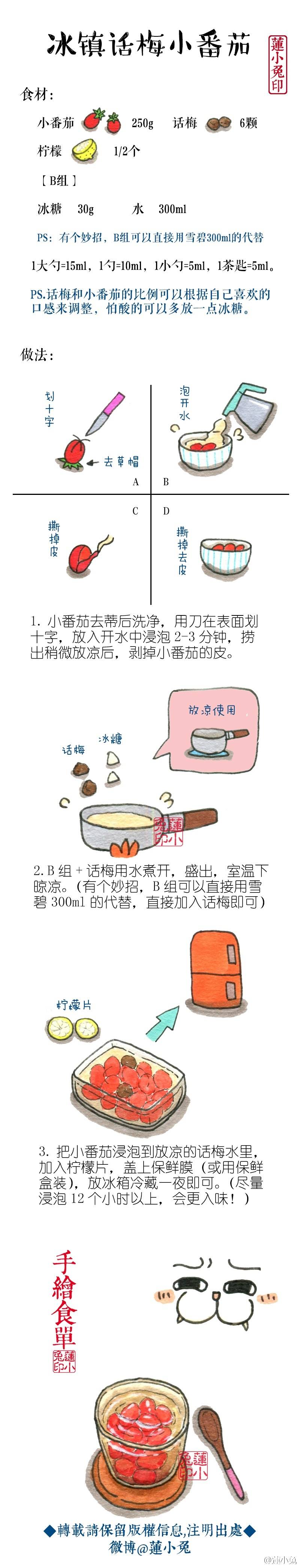 冰镇话梅小番茄