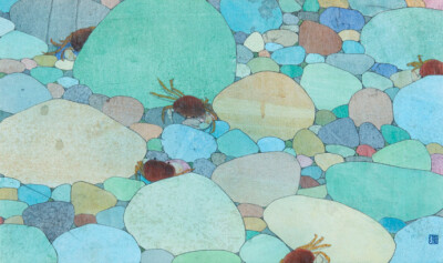 #飞乐鸟分享# 偷得浮生半日闲。图 | 日本插画师Tomoyuki Kambe ​​​​