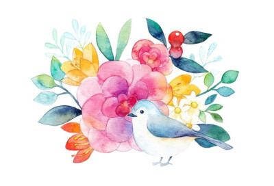 #飞乐鸟分享# 今天又是哪种花开放的日子呢？让它们帮你去瞧瞧~图自@雅Miya-ya ​​​​