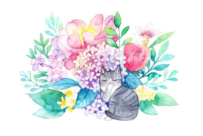 #飞乐鸟分享# 今天又是哪种花开放的日子呢？让它们帮你去瞧瞧~图自@雅Miya-ya ​​​​