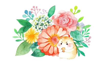 #飞乐鸟分享# 今天又是哪种花开放的日子呢？让它们帮你去瞧瞧~图自@雅Miya-ya ​​​​