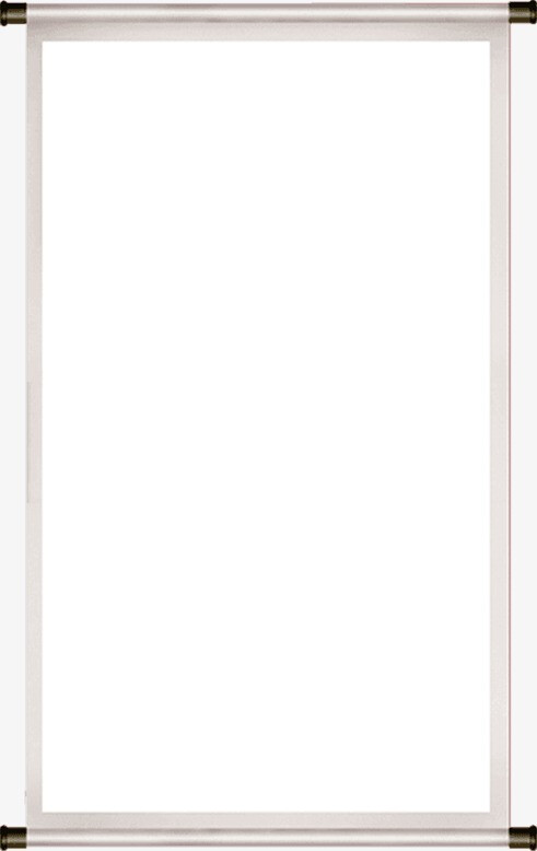 中国风空白卷轴画轴 作图素材 中国风