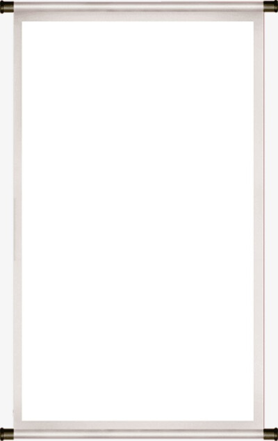 中国风空白卷轴画轴 作图素材 中国风
