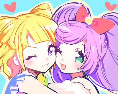 星光樂園 プリパラ [南美莉/真中菈菈]