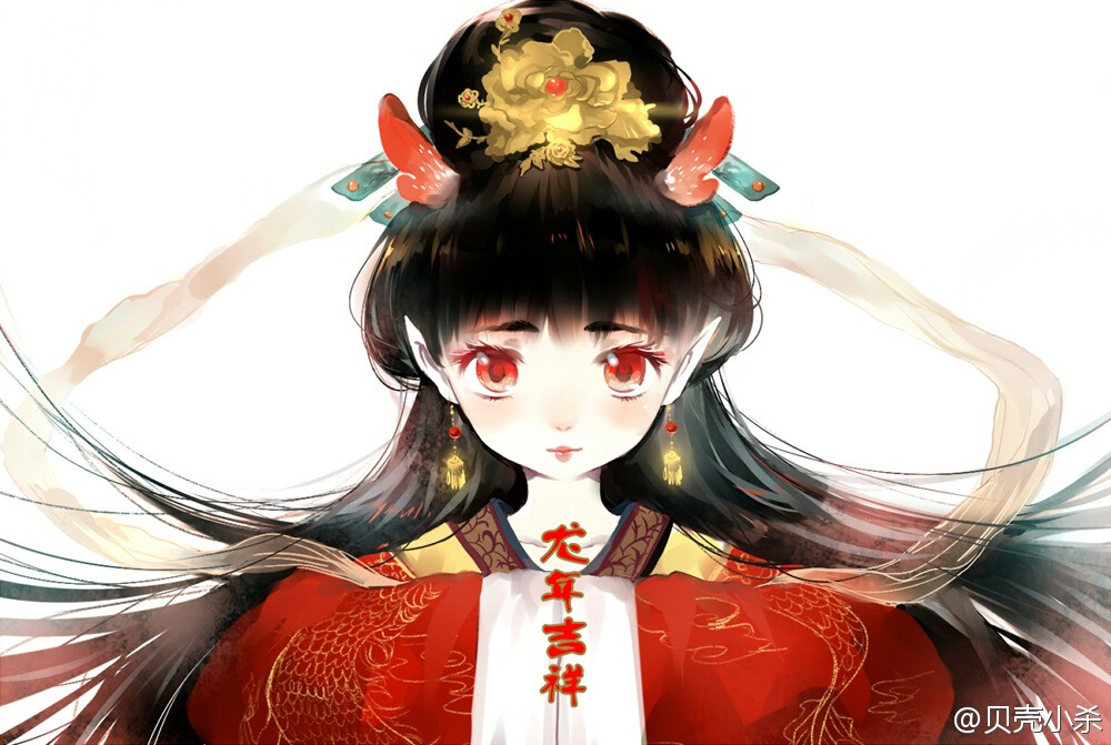 原创：左小翔 ，侵权致歉，古风 动漫 