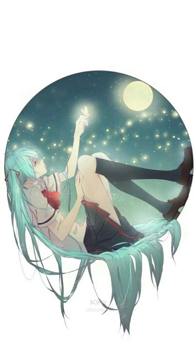 初音未来 唯美 星空