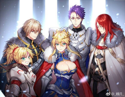 作者微博：_觀月_ fate/go 圆桌骑士团