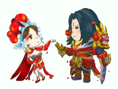 情侣头像项羽虞姬