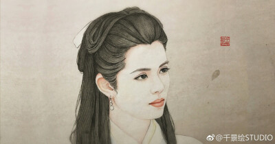  小龙女 BY 千景绘