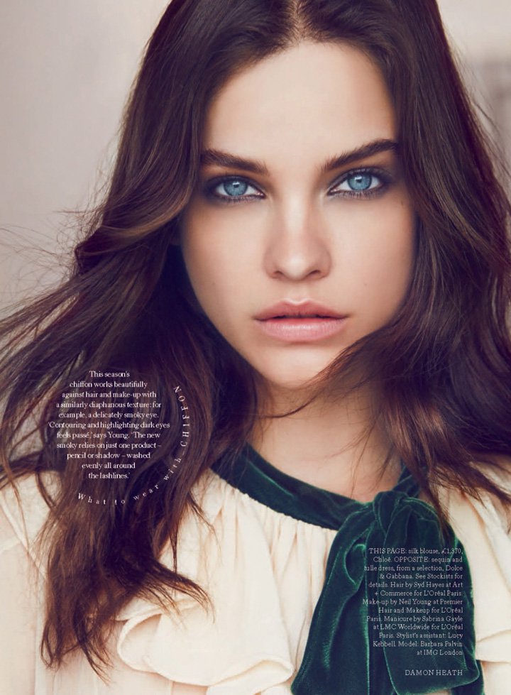 超模 Barbara Palvin（芭芭拉·帕尔文）为《Harper's Bazaar》杂志英国版2016年9月号拍摄一组秋季妆发趋势大片
编辑标签