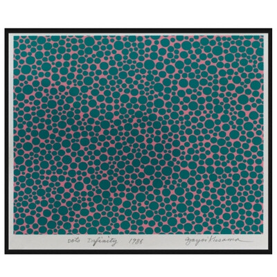 日本艺术家Yayoi Kusama 草间弥生 作品系列 Naid装饰画挂画壁画