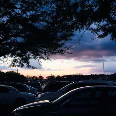 朋友圈壁纸/夕阳/文艺/美国费城/摄影