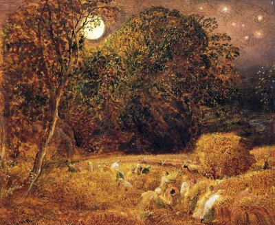 The Harvest Moon
Samuel Palmer［英国］
满地都是六便士，你却抬头看见了月亮
宜盼念，共赏月