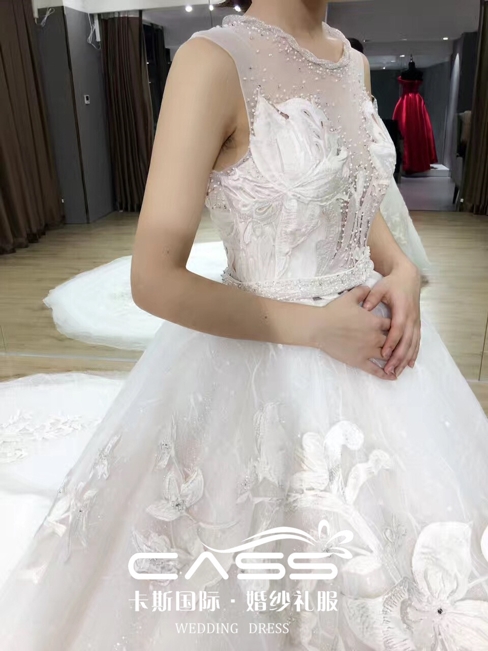 #CASS新娘试纱#
婚纱