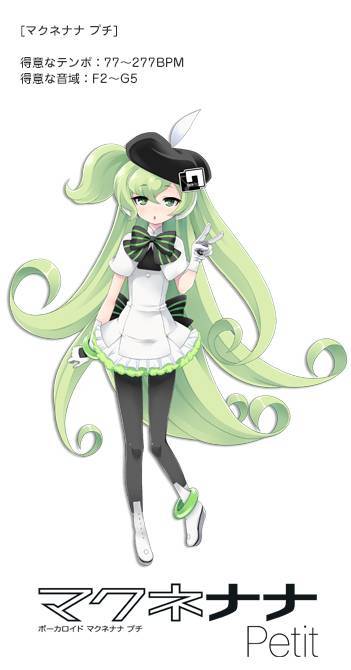 VOCALOID『官图』V4 Petit
Mac音ナナ