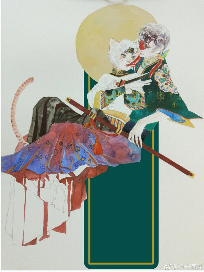 @WF千尾猫 “你什么时候学会放下刀说话。” “……” “先学说话” ​​​​