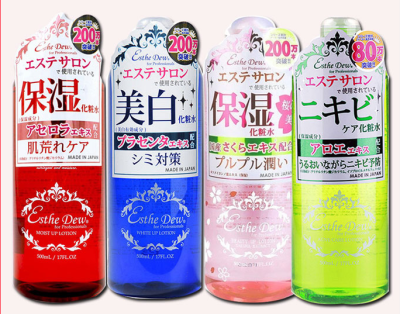 日本速购 伊诗露 Esthe Dew胎盘素美白樱桃水化妆水500ml 爽肤水