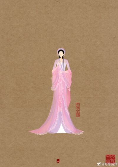 #无脸古装群像# 牡丹奉上~~~