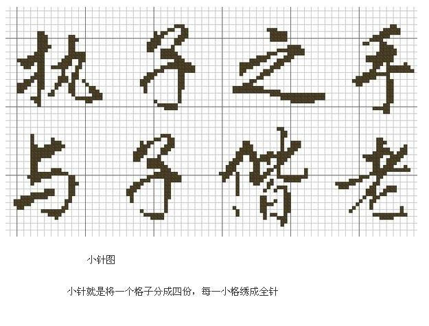 小图纸 汉字