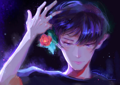 #灿烈# 涂鸦 掉粉ing…又要去学校了 ​​​​