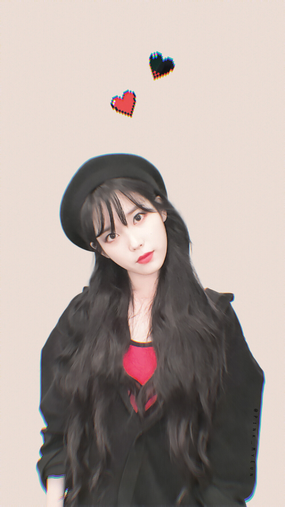 iu李智恩李知恩花书签2crpinkmyeun