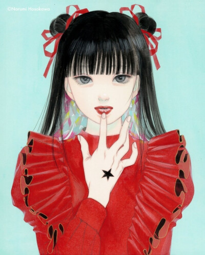 画师 細川成美 Narumi Hosokawa ​​​​