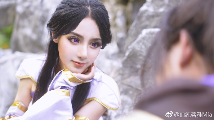  微博：血纯茗雅Mia 【cos：紫霞仙子】