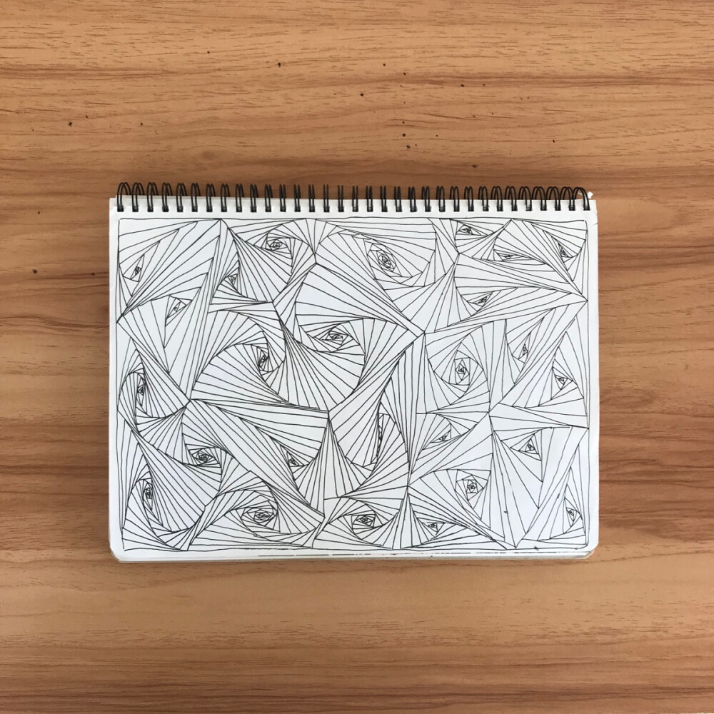 黑白画线与黑白