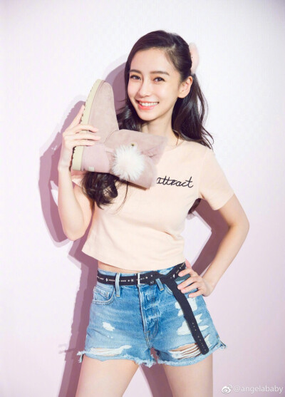 Angelababy UGG代言 明星壁纸