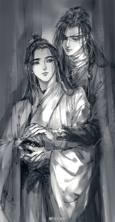 〔 天官赐福 〕九条轮 绘