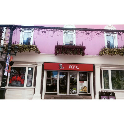 #上海#欢乐谷#pink KFC✔️