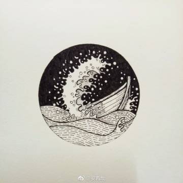 黑白画