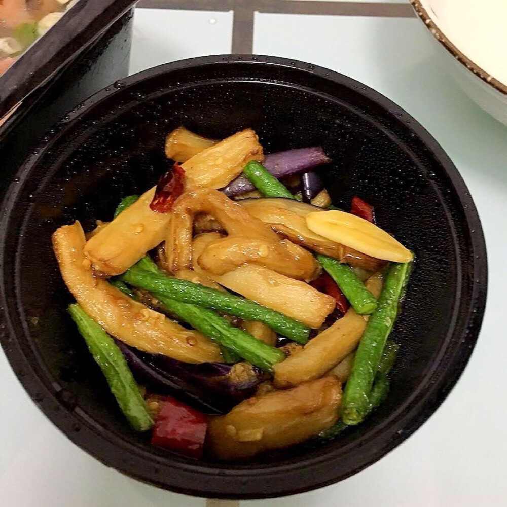 茄子豆角.