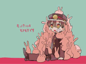   Q版 花子  八寻宁宁 菜刀 罂粟  妖孽正太 妖精 萌 鬼 怪少年 乌鸦 除妖师 黑白 法杖 病态 八大不可思议 之 厕所里的花子君  油画 二次元 少女 军帽少年  性格变态 岬的階梯【地缚少年花子君】 【一部关于萝莉，正太，鬼怪的轻喜剧】