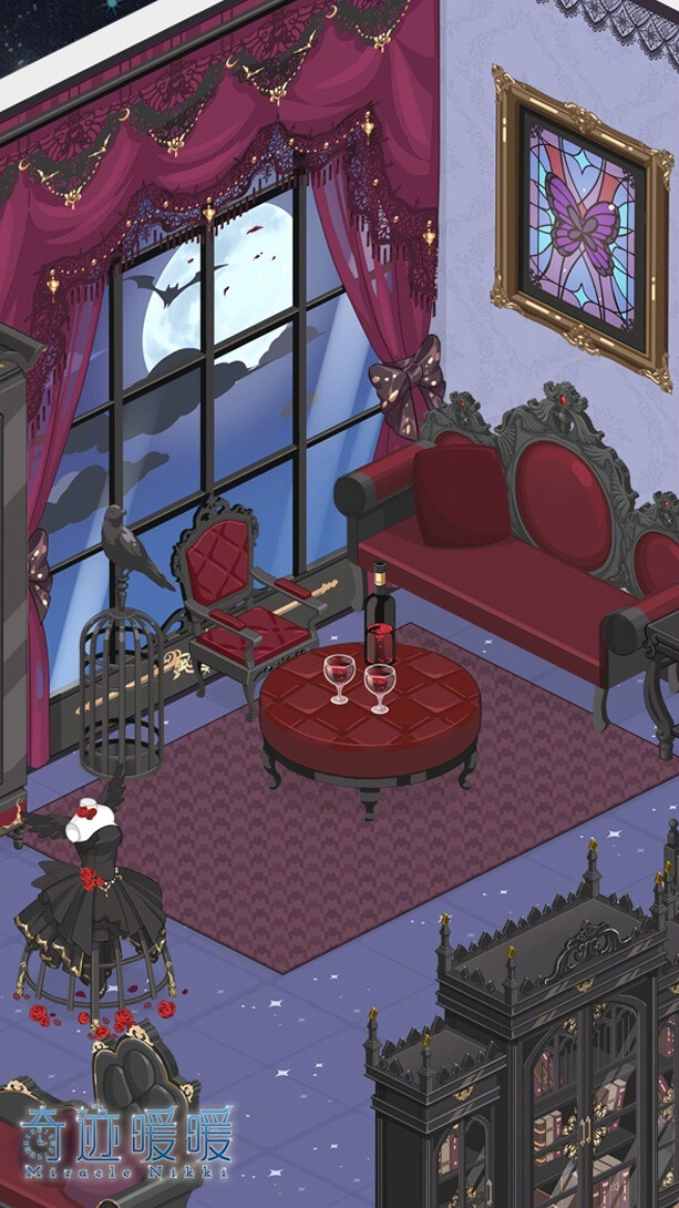 奇迹暖暖暖暖小屋万圣主题小屋