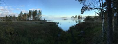 摄影师和版权：Mikko Voutilainen, 位置：Peräseinäjoki, 摄影理念。晚上和清晨的同一个地方
