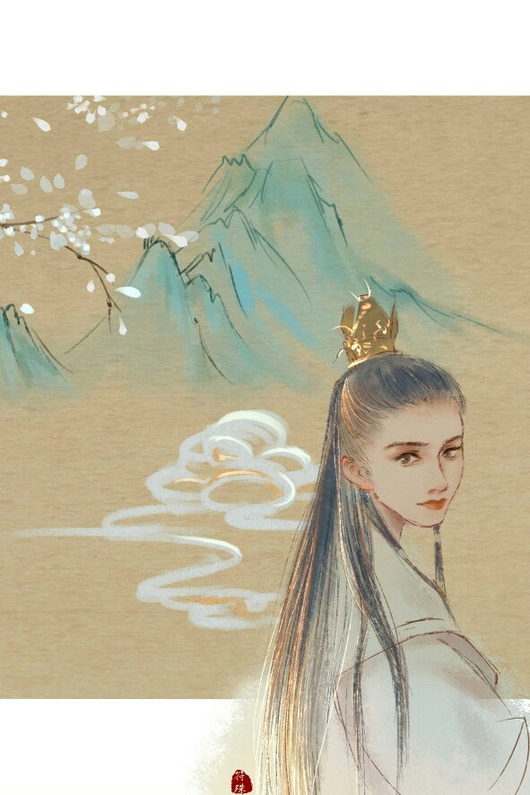 手绘古风女子
画师：符殊